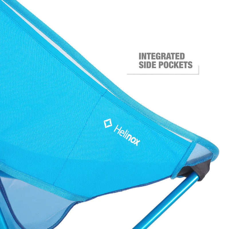Load image into Gallery viewer, Helinox Beach Camp Chair w Headrest & Side Pocket