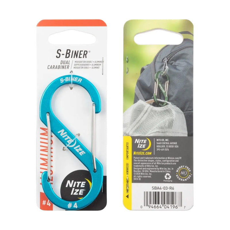 Load image into Gallery viewer, Nite Ize S-Biner Aluminum Dual Carabiner #4
