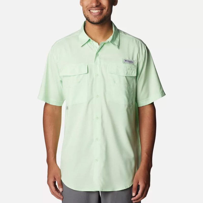 Load image into Gallery viewer, Columbia Men's Blood and Guts IV Woven Short Sleeve Shirt