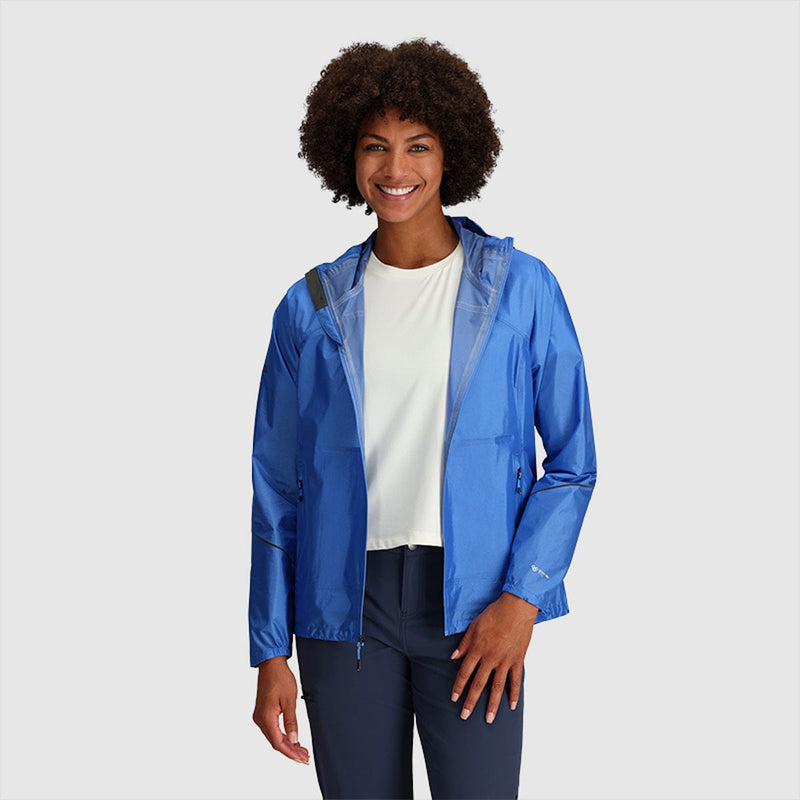 Load image into Gallery viewer, Outdoor Research Women&#39;s Helium Rain Jacket
