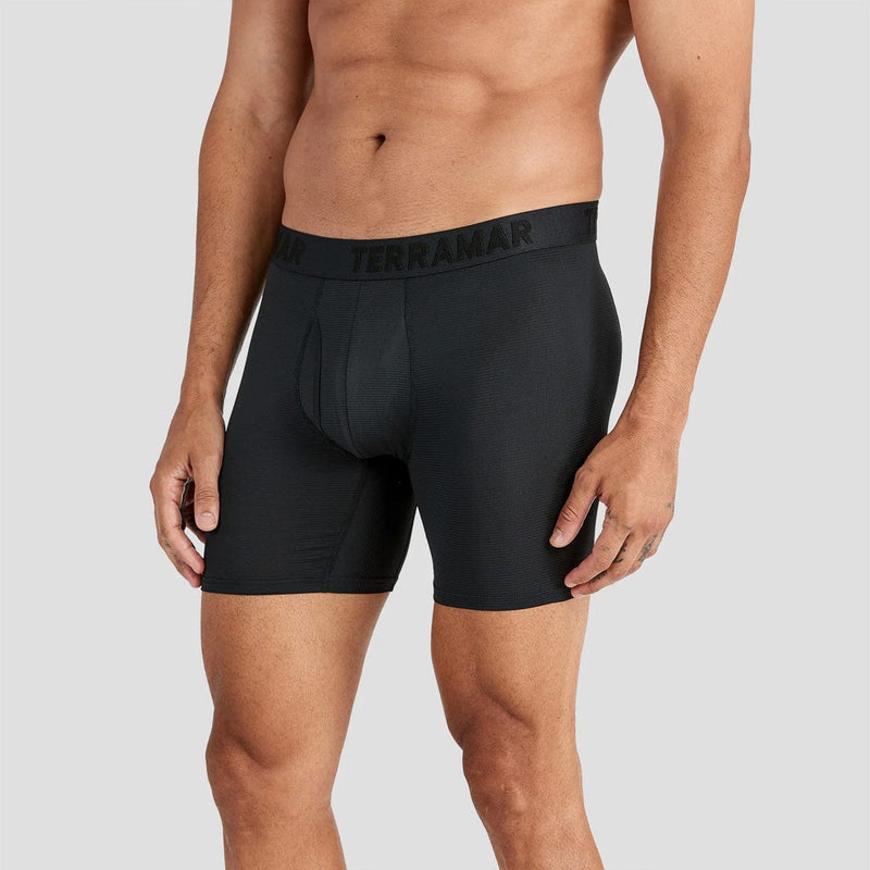 Load image into Gallery viewer, Terramar Men&#39;s Ventilator 3 Pack Boxer Brief
