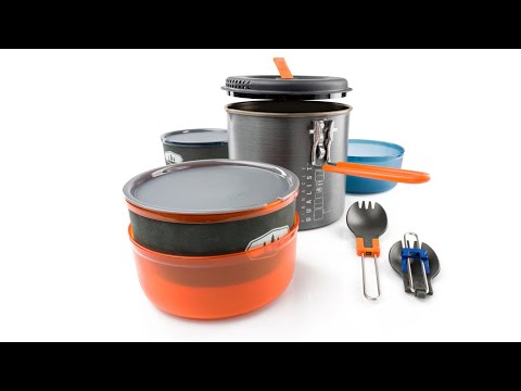 Load and play video in Gallery viewer, GSI Outdoors Pinnacle Dualist II Cookset
