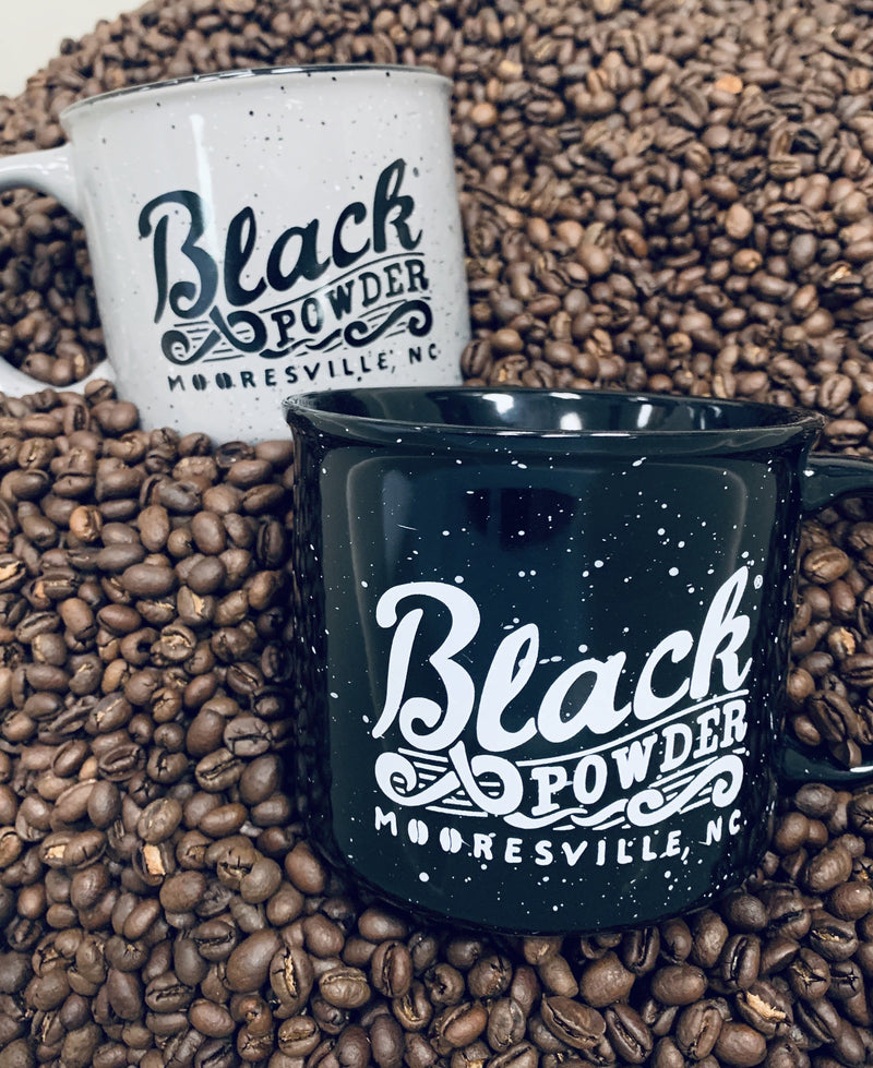 Load image into Gallery viewer, Black Powder Coffee Camp Mug, 13 oz by Black Powder Coffee
