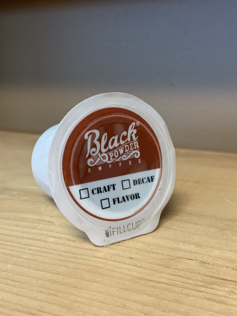 Load image into Gallery viewer, Italian Blend | Dark Roast | Single Serve Cups, Box of 12 by Black Powder Coffee