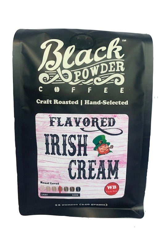 Irish Cream Flavored Coffee by Black Powder Coffee