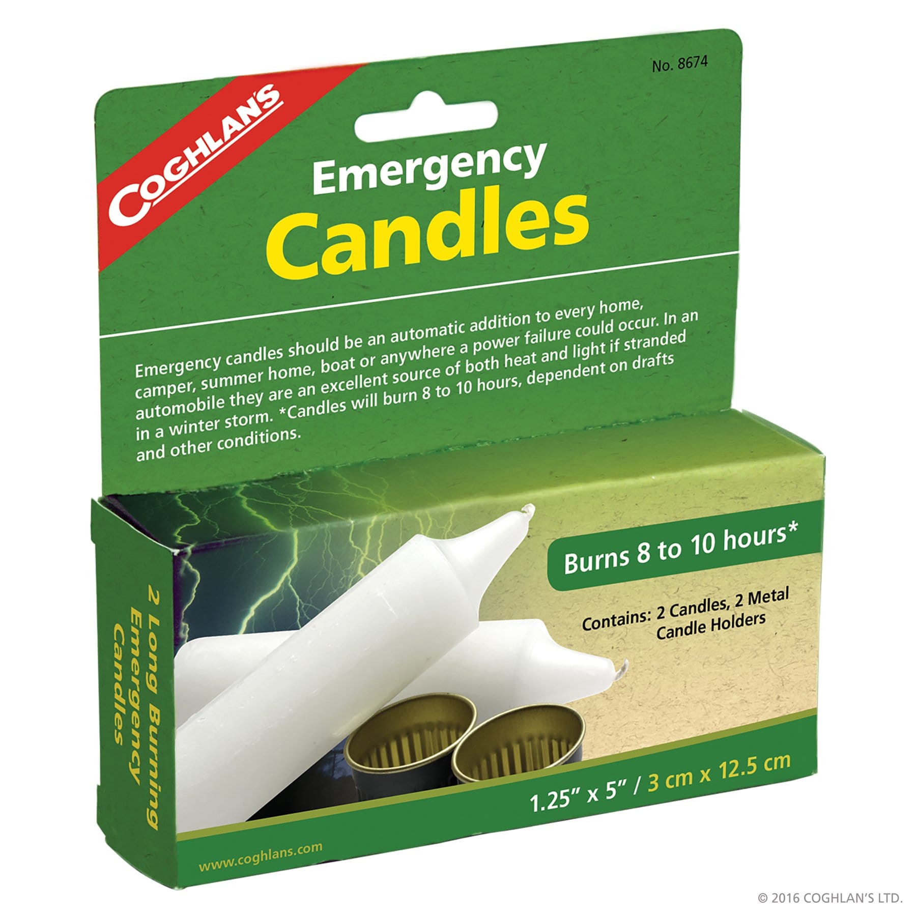 Coghlan's Emergency Candles, White