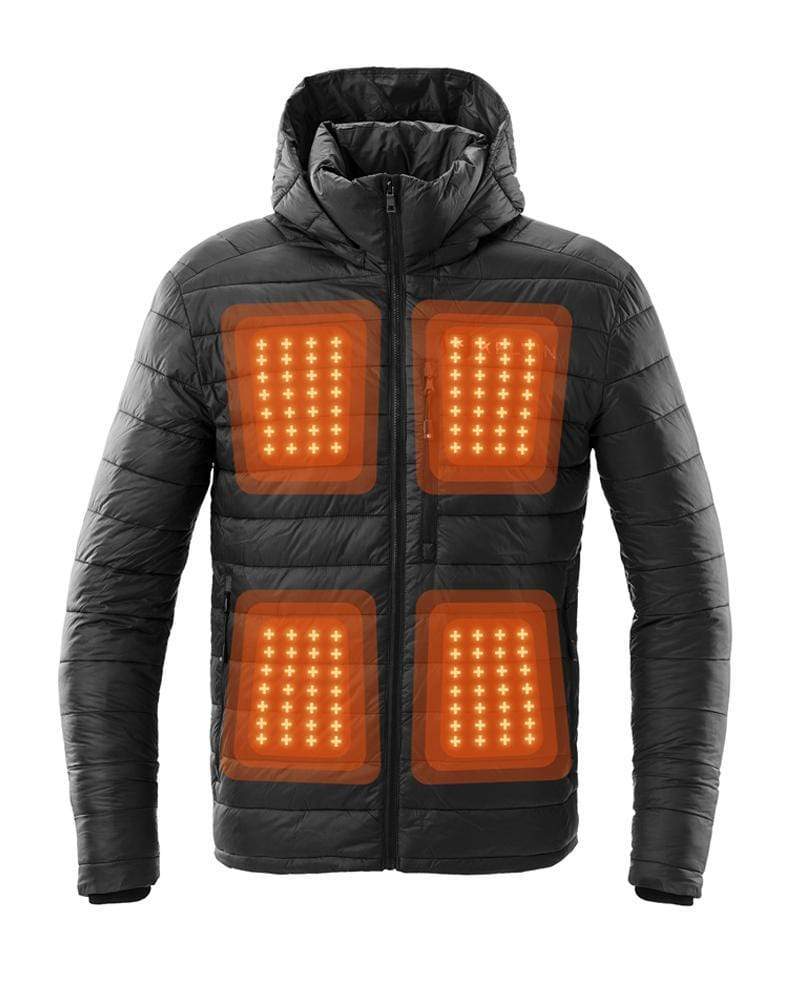 Load image into Gallery viewer, Phantom Men's Heated Jacket | Jet Black by Kelvin Coats