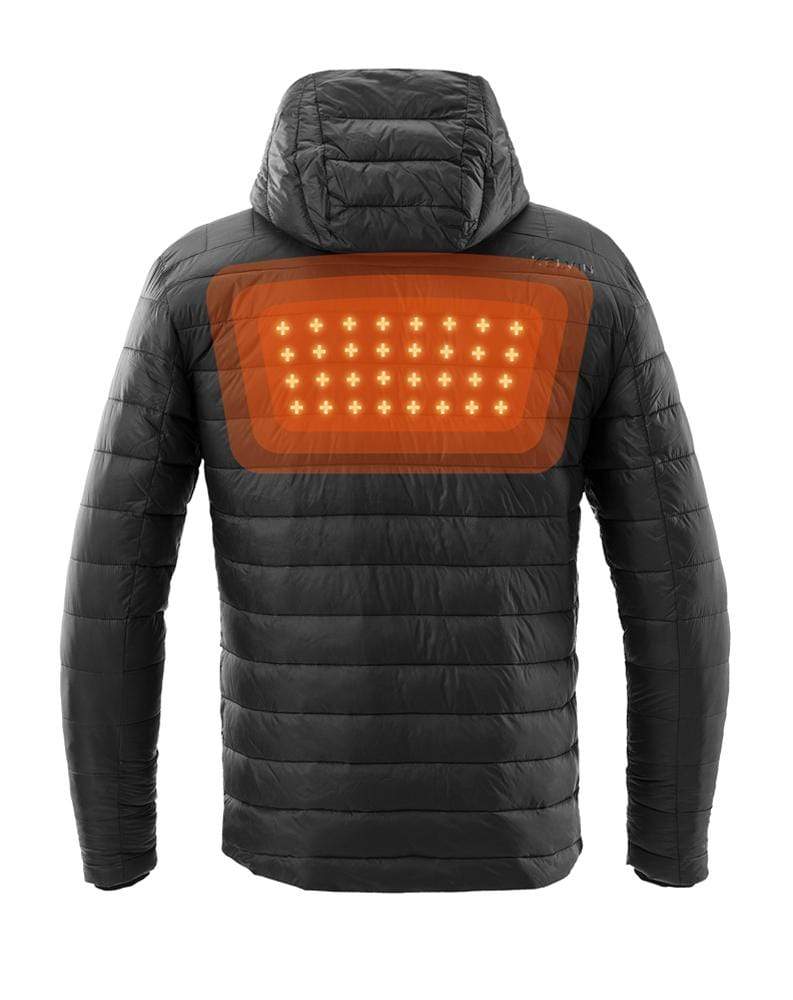 Load image into Gallery viewer, Phantom Men&#39;s Heated Jacket | Jet Black by Kelvin Coats
