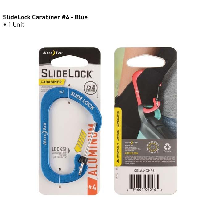 Load image into Gallery viewer, Nite Ize SlideLock Carabiner Aluminum #4
