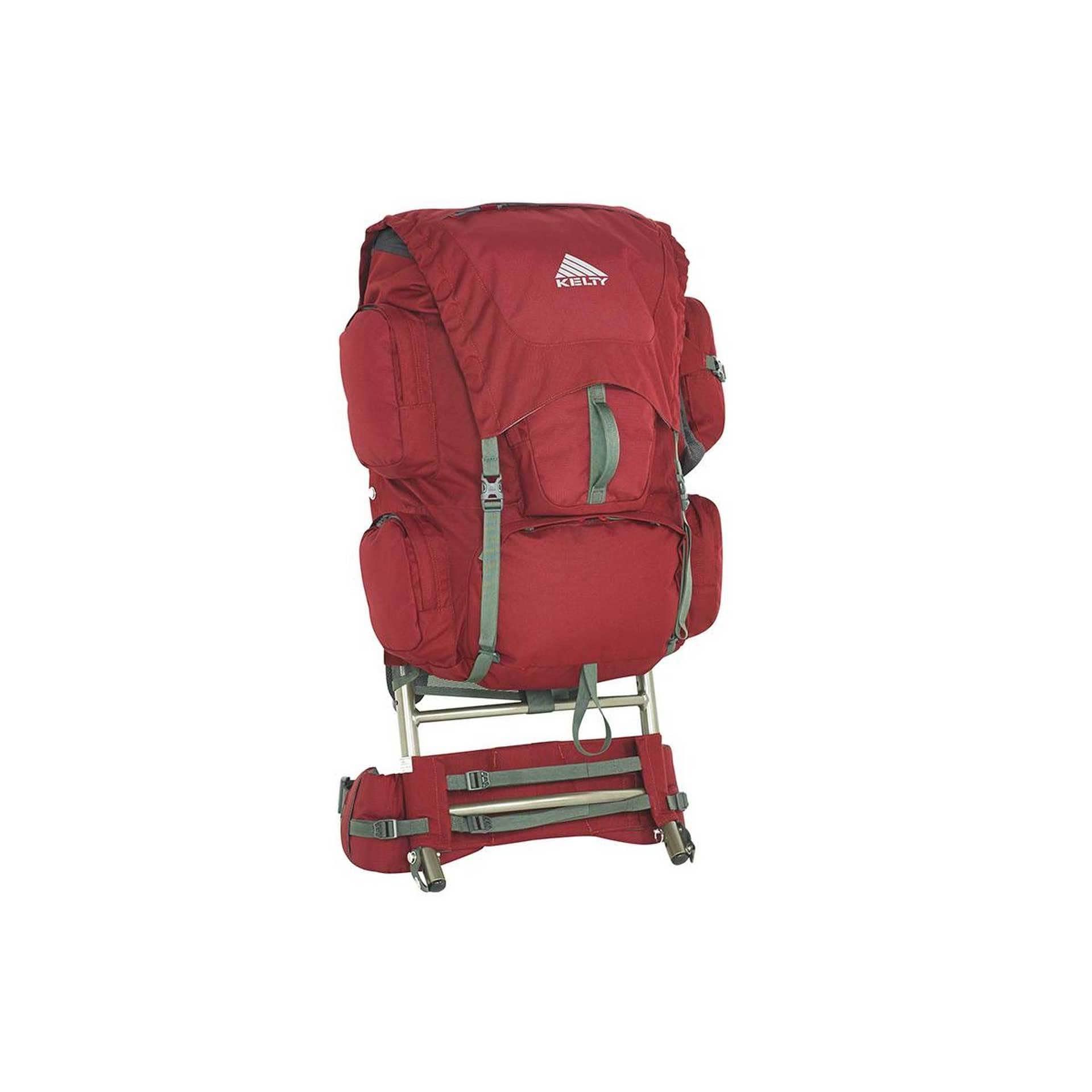 Kelty Trekker 65L External Frame Pack, Garnet Red Kelty Trekker 65L External Frame Pack, Garnet Red