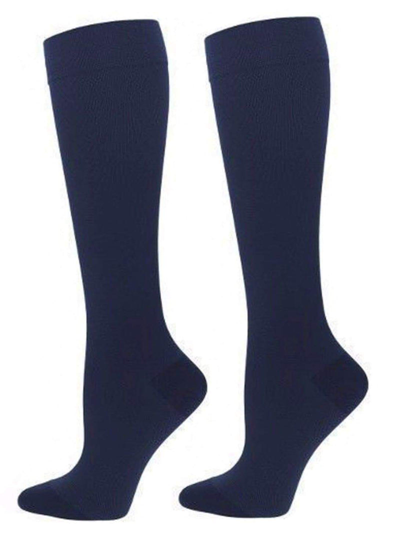 Load image into Gallery viewer, Women&#39;s Over The Calf Compression Stocking Socks (1 Pair) by DIABETIC SOCK CLUB
