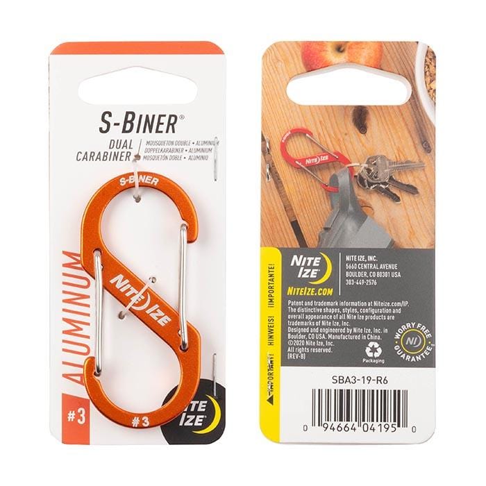 Load image into Gallery viewer, Nite Ize S-Biner Aluminum Dual Carabiner #3