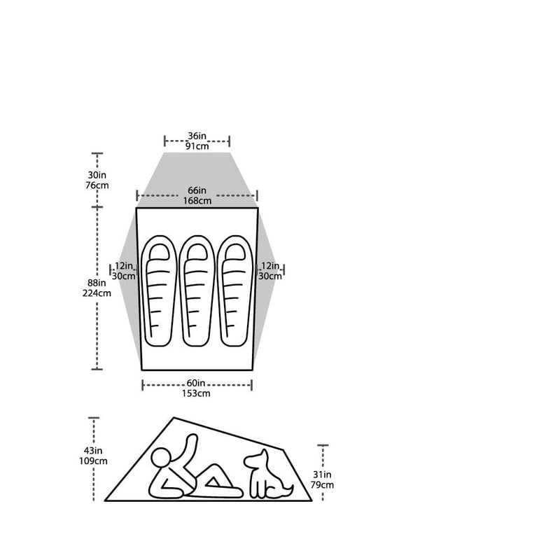 Load image into Gallery viewer, Big Agnes Seedhouse SL3 Backpacking Tent