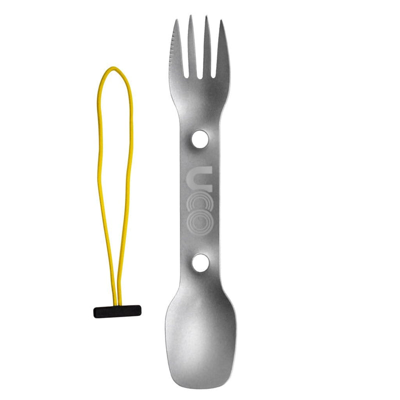 Load image into Gallery viewer, UCO Titanium Utility Spork with Tether