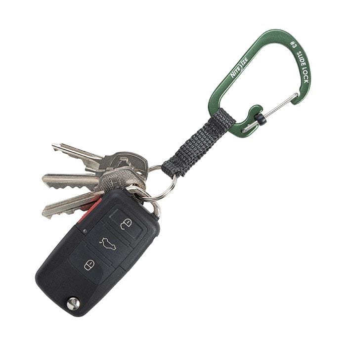 Load image into Gallery viewer, Nite Ize SlideLock Key Ring Aluminum