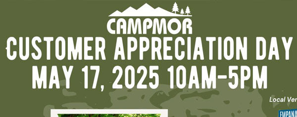 Join Us for Campmor's Spring Customer Appreciation Day!