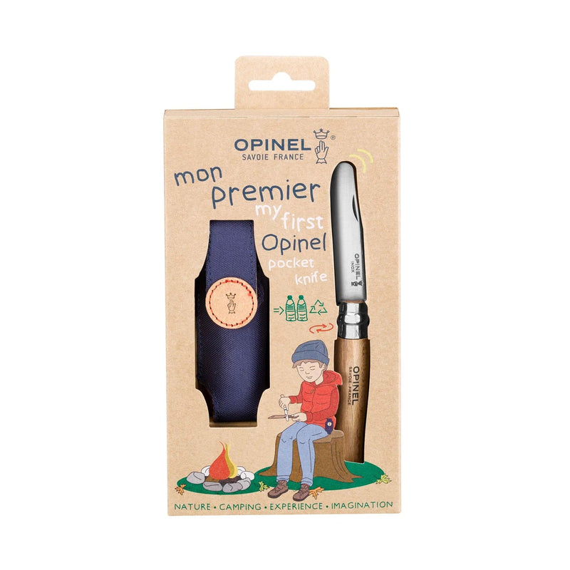 Load image into Gallery viewer, Opinel No.07 My First Opinel and Sheath Kit
