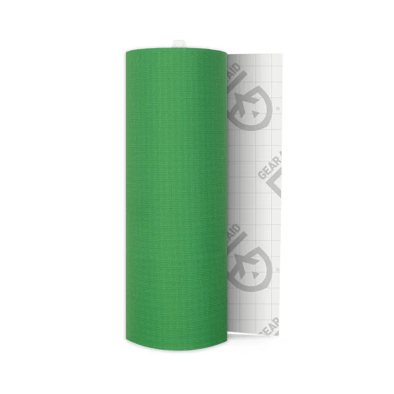 Load image into Gallery viewer, Green roll of paper with a white label on a white background
