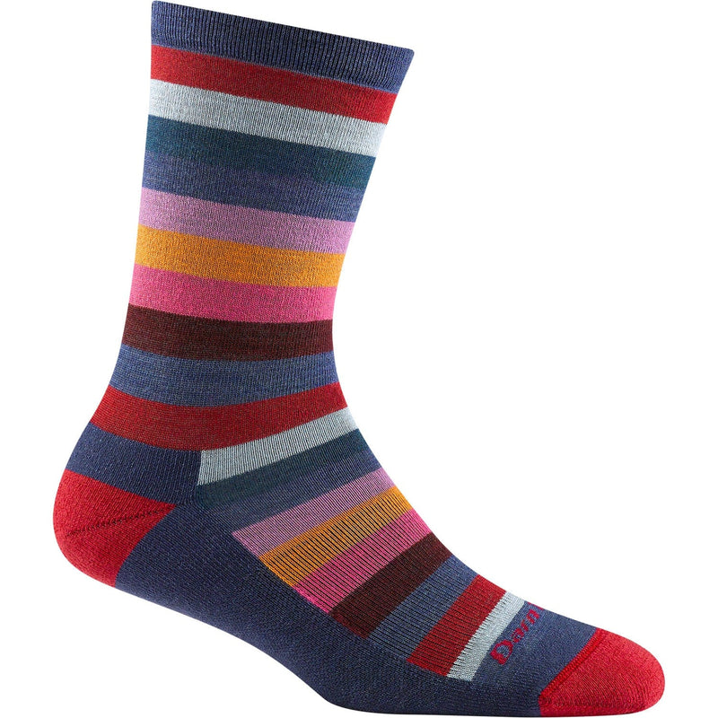 Load image into Gallery viewer, Darn Tough Women&#39;s Mystic Stripe Crew Lightweight Lifestyle Sock

