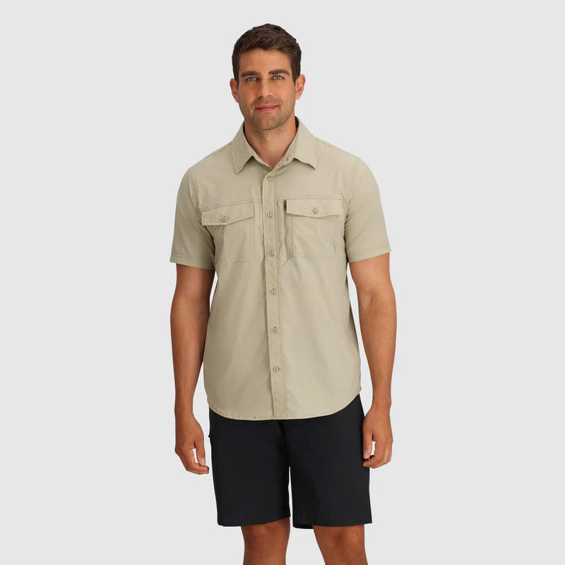 Load image into Gallery viewer, Outdoor Research Men&#39;s Way Station Short Sleeve Shirt
