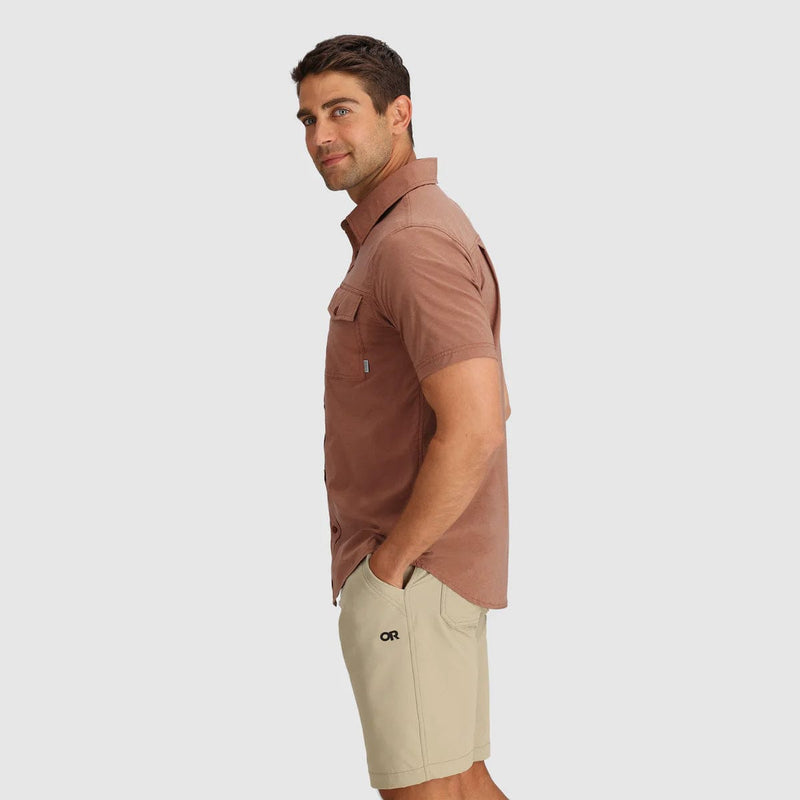 Load image into Gallery viewer, Outdoor Research Men&#39;s Way Station Short Sleeve Shirt
