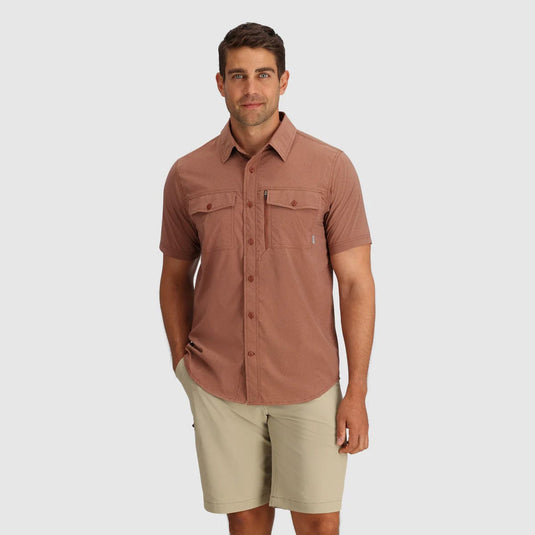 Outdoor Research Men's Way Station Short Sleeve Shirt