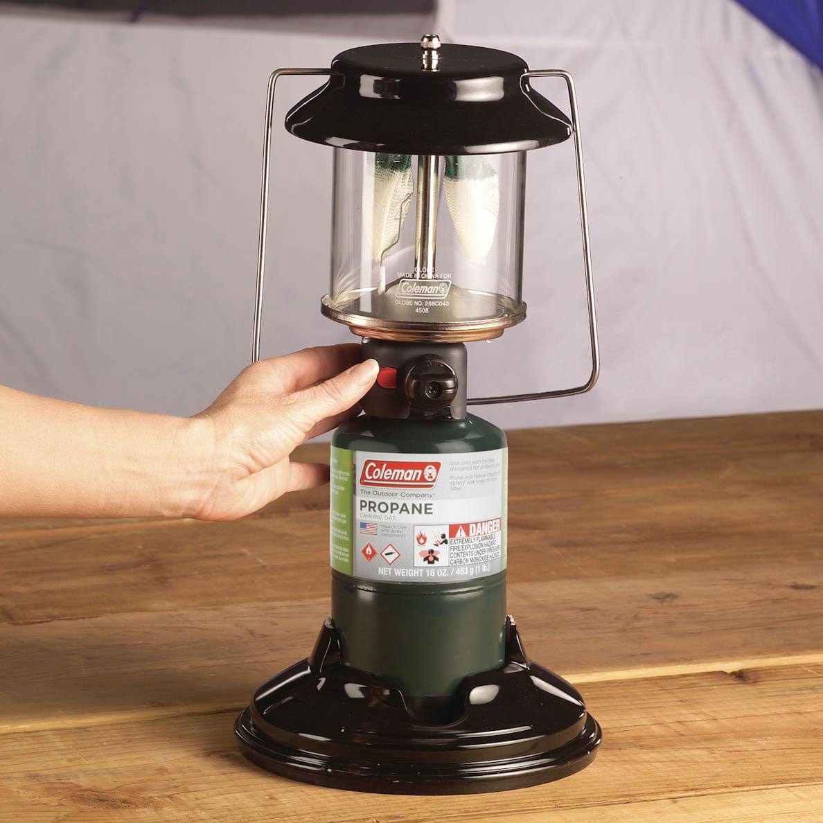 Coleman Adjustable Two Mantle ランタン Coleman QuickPack™ 2-Mantle Propane Lantern – Campmor