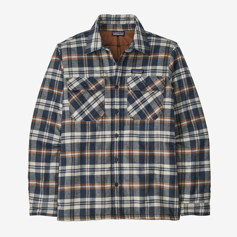 Load image into Gallery viewer, Patagonia Men&#39;s Insulated Organic Cotton Midweight Fjord Flannel Shirt
