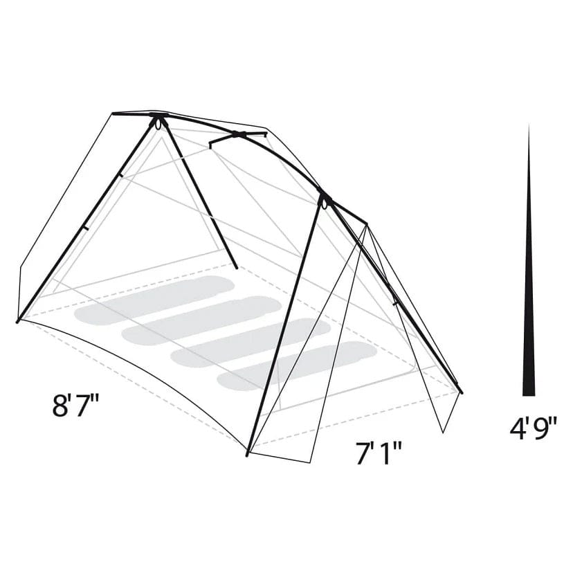 eureka assault outfitter 4 tent Eureka Timberline SQ Outfitter 4 Tent – Campmor