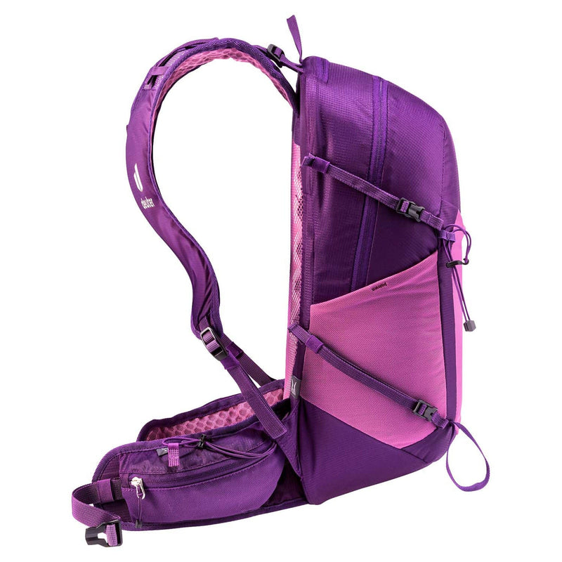 Load image into Gallery viewer, Purple and pink backpack on a white background

