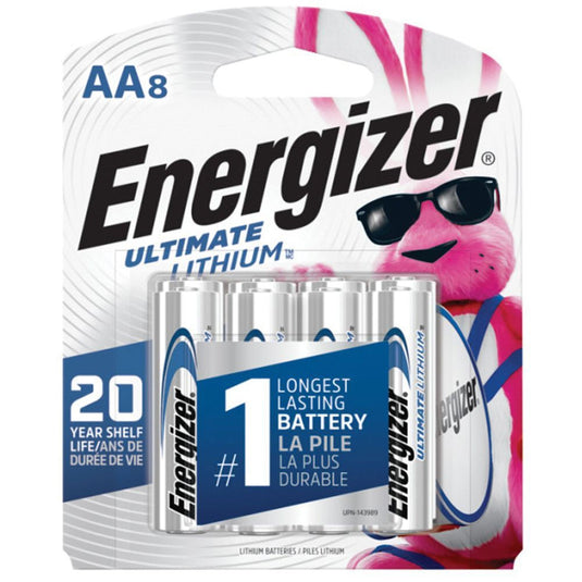 Energizer Ultimate LI AA 8 pack