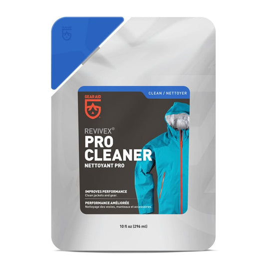 Revivex Pro Cleaner packaging for cleaning jackets on a white background