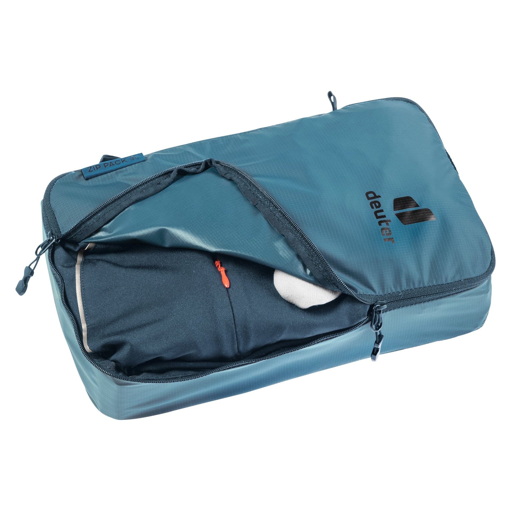 Deuter Mesh Zip Pack 3 – Cubo Da Imballaggio Leggero In Tessuto Riciclato Con Cerniera, Organizer Per Valigia