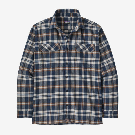 Patagonia Men's Long Sleeve Organic Cotton Midweight Fjord Flannel Shirt