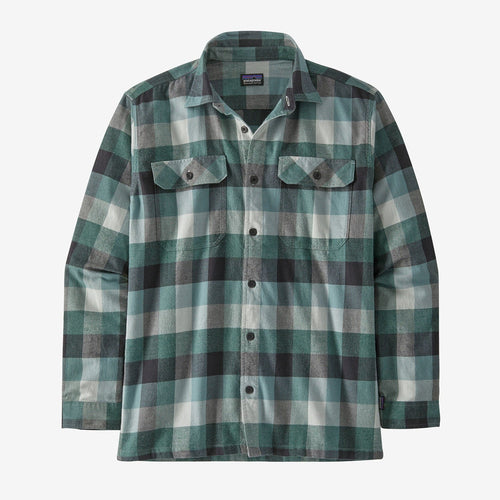 Patagonia Men's Long Sleeve Organic Cotton Midweight Fjord Flannel Shirt