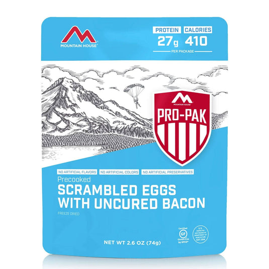 Mountain House Scrambled Eggs with Bacon - Pro-Pak