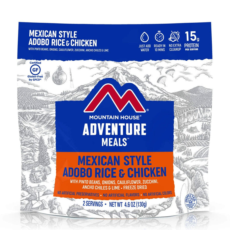 Load image into Gallery viewer, Mountain House Mexican Adobo Rice &amp; Chicken
