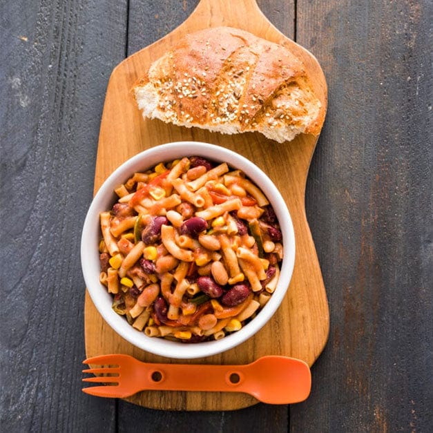 Load image into Gallery viewer, Peak Refuel Three Bean Chili Mac (v)
