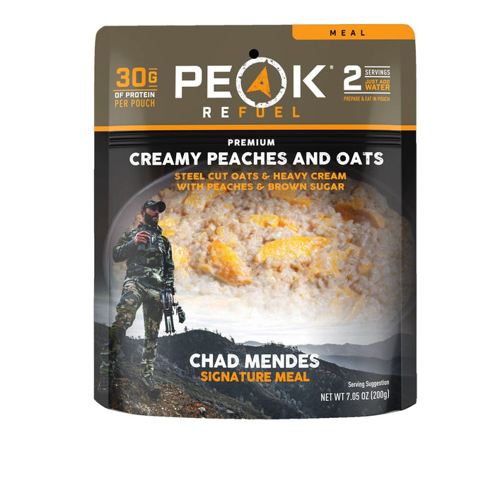 Peak Refuel Peaches & Cream Steel Cut Oatmeal