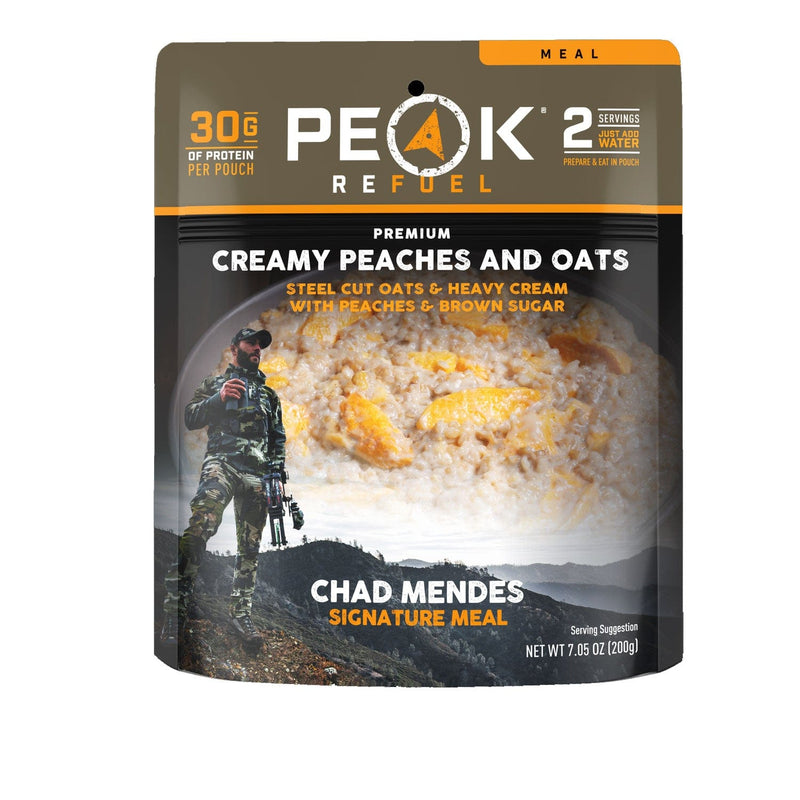 Load image into Gallery viewer, Peak Refuel Peaches &amp; Cream Steel Cut Oatmeal
