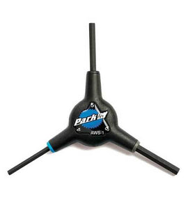 Park Tool AWS-1 (AWS-1C)3 Way Hex Wrench Allen Keys