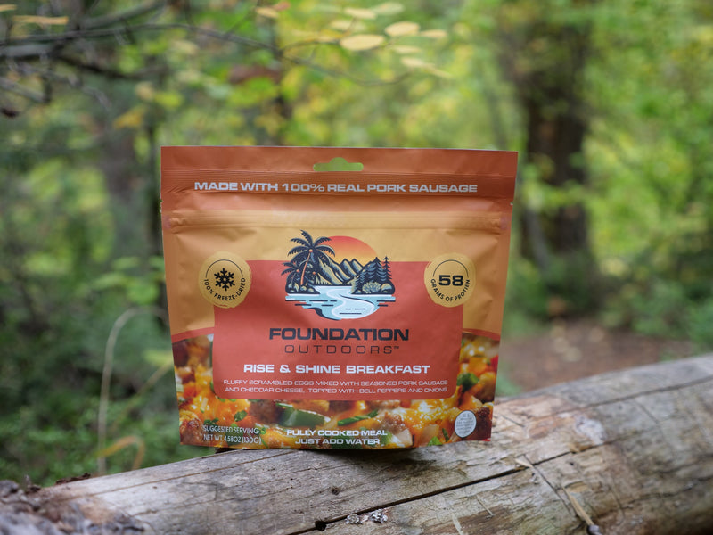 Load image into Gallery viewer, FOUNDATION Outdoors Rise &amp; Shine Breakfast Meal
