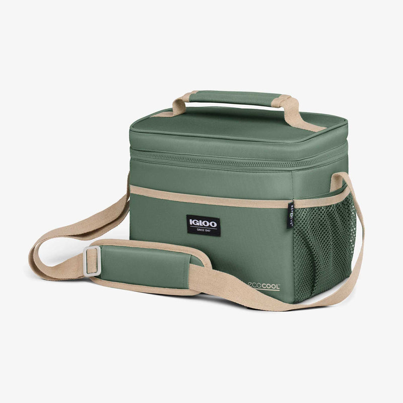 Load image into Gallery viewer, Igloo ECOCOOL Cube 12 Can Lunch Cooler Bag

