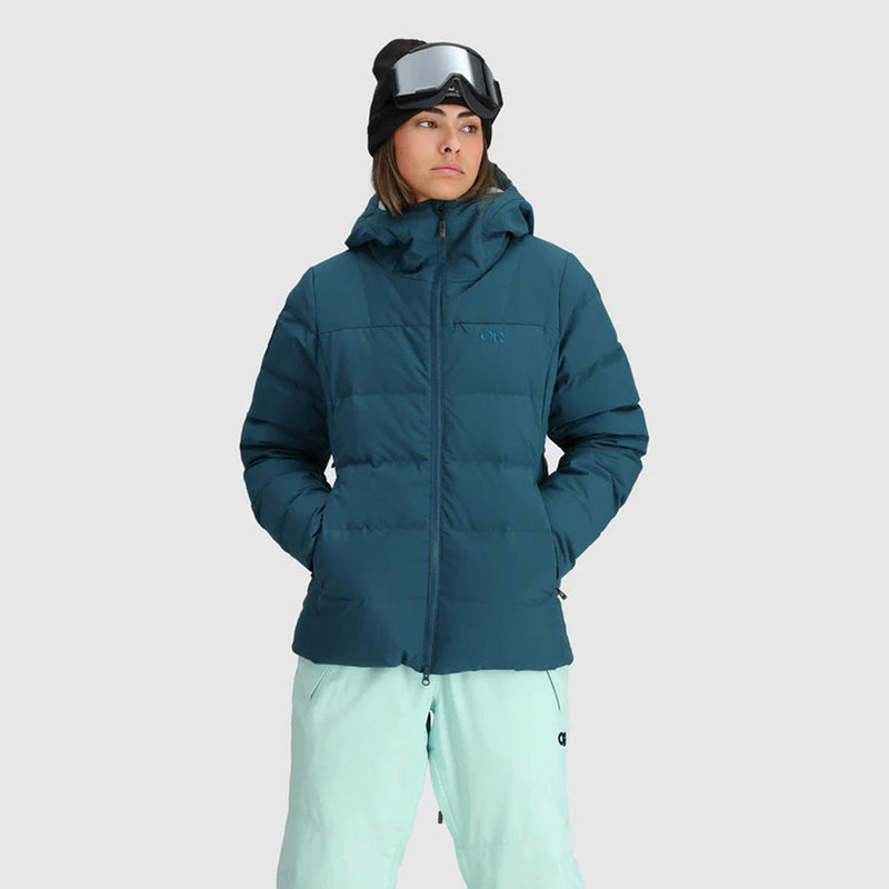 Load image into Gallery viewer, Outdoor Research Women&#39;s Snowcrew Down Jacket
