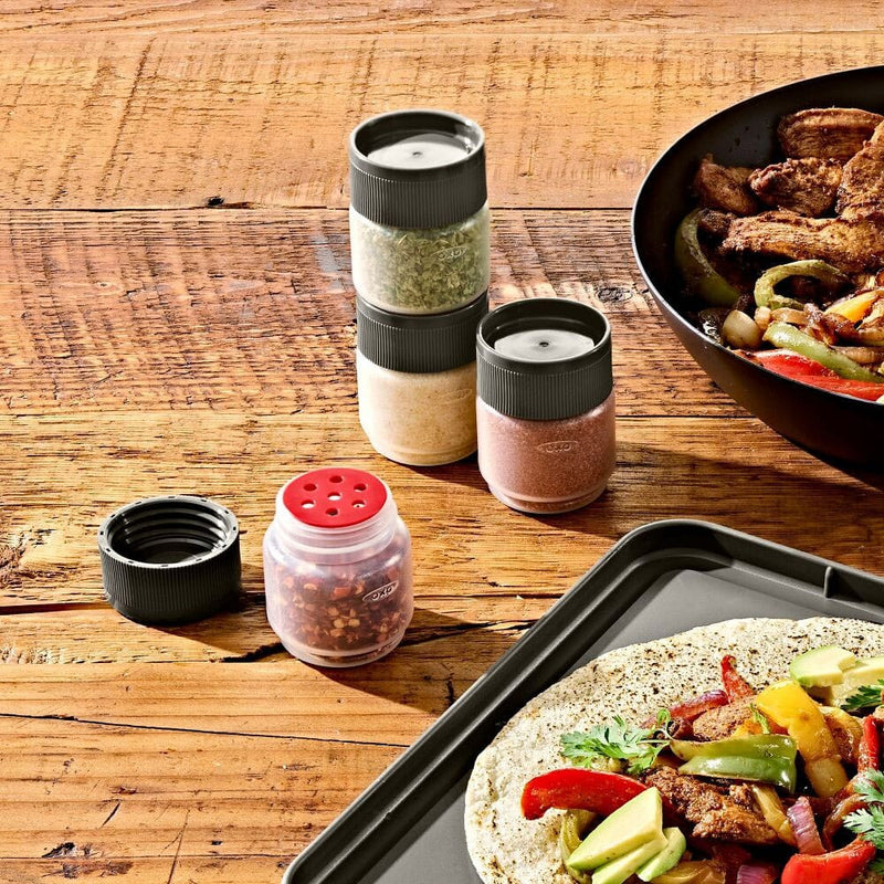 Load image into Gallery viewer, OXO Outdoor 4-Piece Spice Shaker Set

