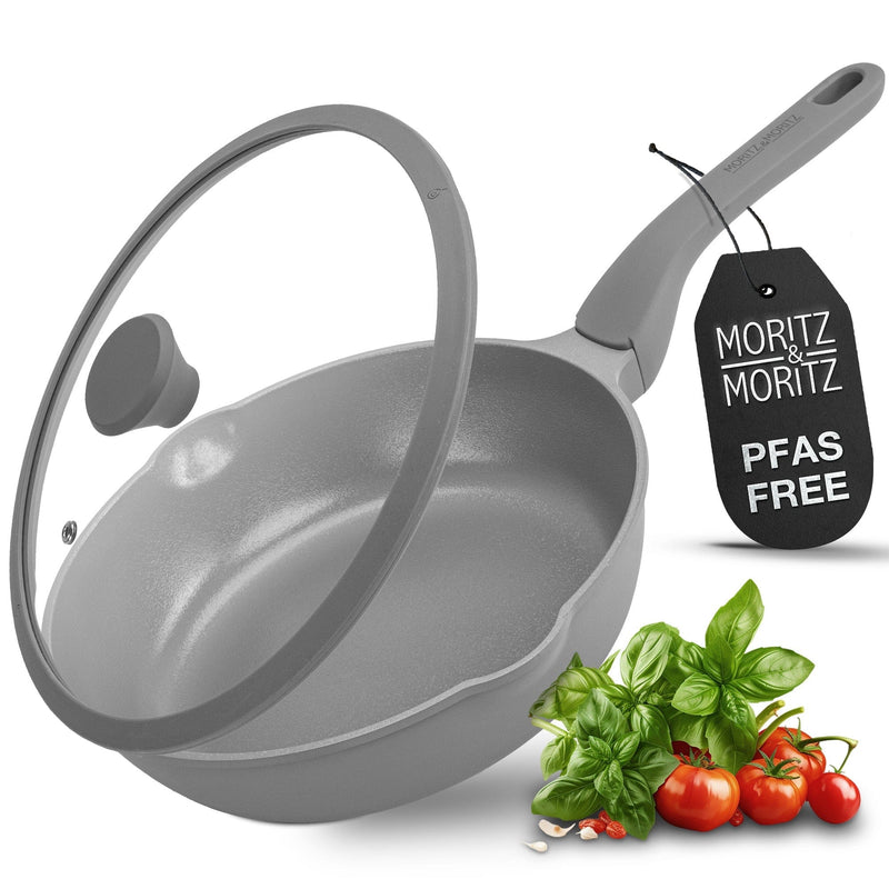 Load image into Gallery viewer, 11-inch Frying Pan with Lid by Moritz &amp; Moritz
