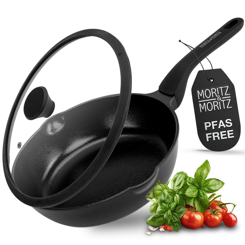 Load image into Gallery viewer, 11-inch Frying Pan with Lid by Moritz &amp; Moritz
