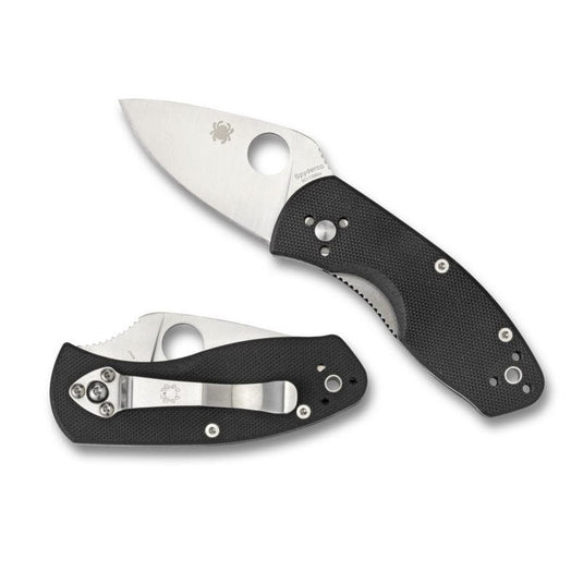 Spyderco Ambitious Folding Knife 2-1/4" Plain Blade