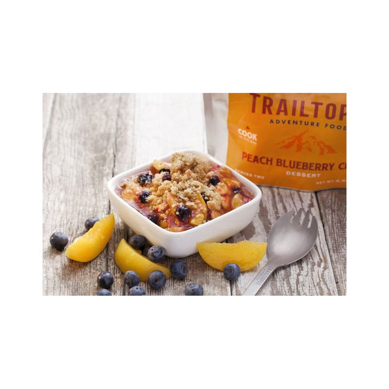 Load image into Gallery viewer, Trailtopia Adventure Food Peach Blueberry Crisp  - GF
