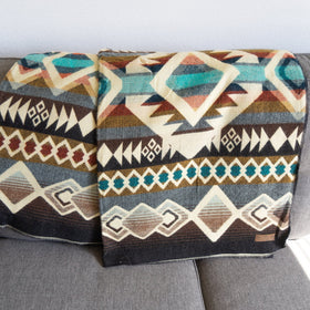 Andean Alpaca Wool Blanket - Inca by Alpaca Threadz
